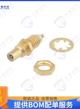 PE45390 连接器SSMC Jack Bulkhead Mount Connect