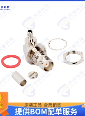 122500 连接器CONN TNC JACK R/A 50OHM SOLDER