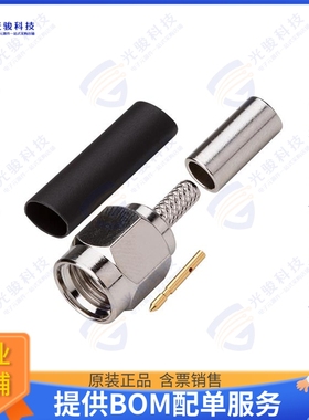 RSA-3000-B1 连接器SMA MALE CRIMP; 50 OHMS