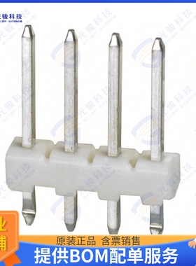 3-644695-4 连接器CONN HEADER VERT 4POS 2.54MM