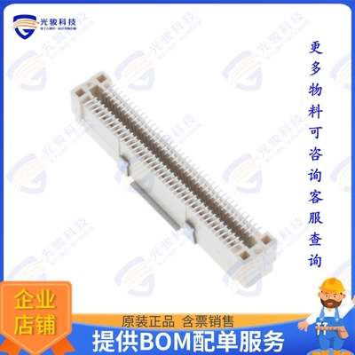 6123001-3 连接器CONN PLUG 80POS SMD GOLD