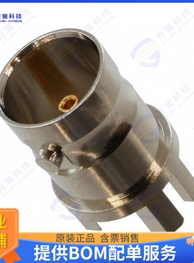 112641 连接器CONN BNC JACK STR 75OHM EDGE MNT