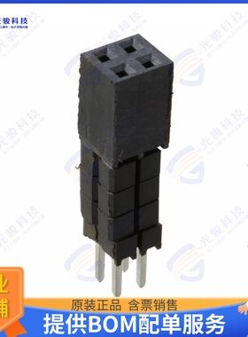 ESQ-103-49-G-D-LL 连接器CONN SOCKET 6POS 0.1 GOLD PCB