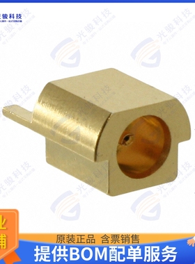 252151-75 连接器CONN MCX JACK STR 75OHM EDGE MNT