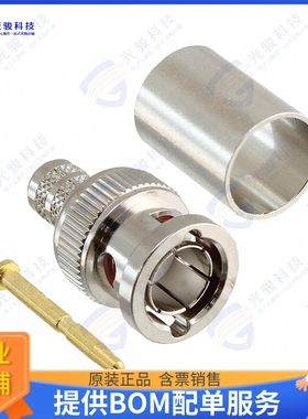 112953 连接器CONN BNC PLUG STR 75 OHM CRIMP
