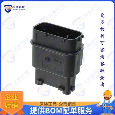 284844-3 连接器CONN PLUG HSG 12POS 5.00MM