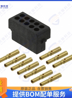 M80-8441045 连接器CONN RCPT 10POS CRIMP 24-28AWG