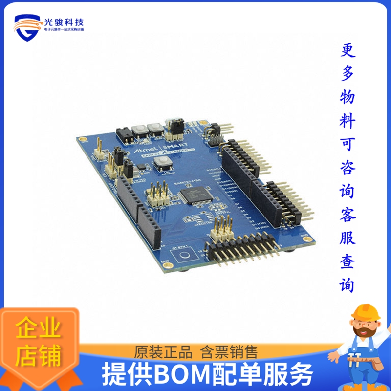 ATSAMC21-XPRO【SAM C21 XPLAINED PRO ATSAMC21】嵌入式MCU、DSP