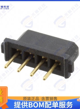 M80-8400445 连接器CONN RCPT 4POS 0.079 GOLD PCB