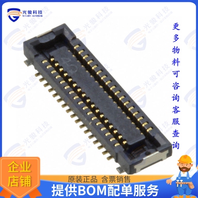 AXE734127A 连接器CONN SOCKET 34POS SMD GOLD