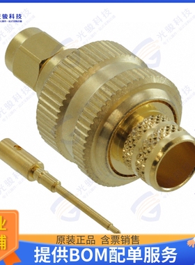 132368 连接器CONN SMA PLUG STR 50 OHM CRIMP
