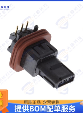 D369-B33-NS4-119P 连接器369 3 WAY PANEL MNT REC, 90 PCB