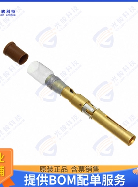 601036-000连接器 CONN PIN COAX RG-178B GOLD SLDR