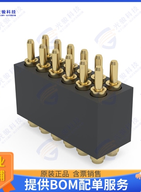 855-22-012-30-041101 连接器.050  PITCH DOUBLE ROW, SPRING-L