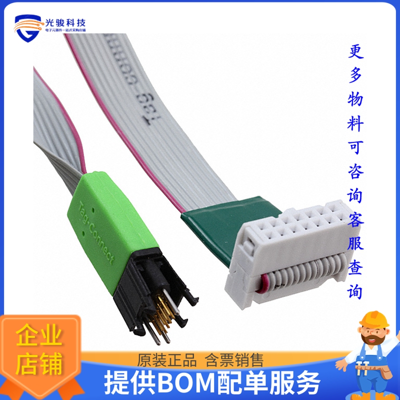 TC2050-IDC-430【PLUG-OF-NAILS 10-PIN W/ LEGS 8
