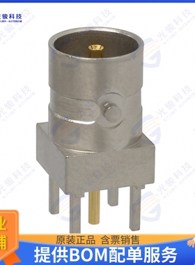 1274571-1 连接器CONN MINI BNC JACK STR 75OHM PCB
