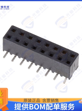 1-2314845-6 连接器16P,2MM,BB,REC,DRVT,SMD,AU.38,TB