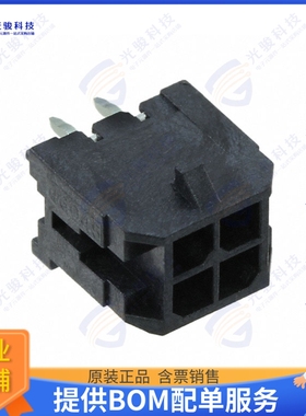 430450413 连接器CONN HEADER VERT 4POS 3MM