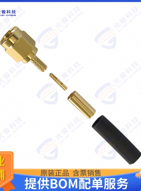 132178RP 连接器CONN RPSMA PLUG STR 50OHM SOLDER