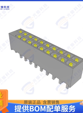 IPT1-110-01-S-D-PL 连接器CONN HEADER VERT 20POS 2.54MM