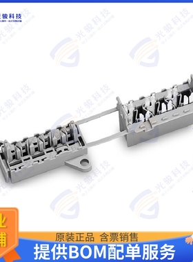 730-126 连接器SOCKET WITH FIXING FLANGES 6-POL