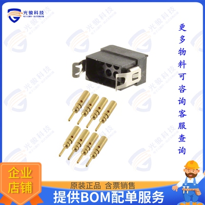 M80-8130805 连接器CONN HEADER 8P CRIMP 22AWG GOLD
