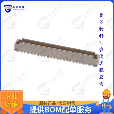 61083-102502LF 连接器CONN PLUG 100POS SMD GOLD