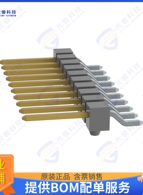 TSM-110-02-LM-SH-A-P 连接器CONN HEADER SMD R/A 10POS 2.54MM