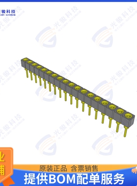 HSS-118-S-2 连接器.100  HIGH-TEMP SINGLE ROW SCREW