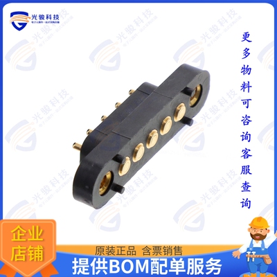 858-22-005-30-611101 连接器CONN SPRING PISTON 5POS SMD