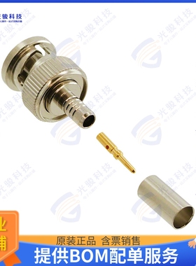 000-36875 连接器CONN BNC PLUG STR 50 OHM CRIMP