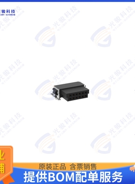 354939-E 连接器SMC F RA Q 12POS SMT LOCK