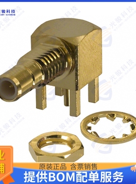 142184 连接器CONN SMB JACK R/A 50 OHM PCB