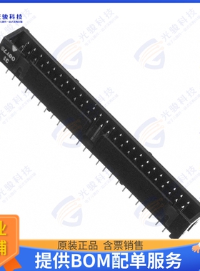 XG4C-5031 连接器CONN HEADER VERT 50POS 2.54MM