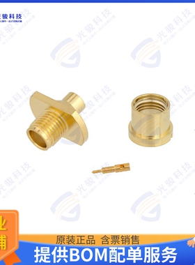 PE45126 连接器SMP Male Bulkhead Mount Limited