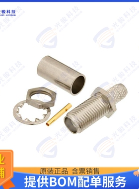 PE4420 连接器SMA Female Bulkhead Connector Cr