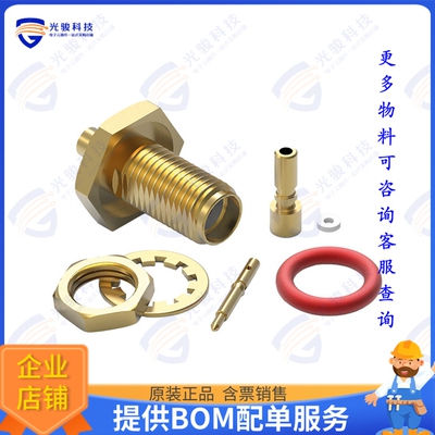 63026521212320 连接器WR-RPSMA_CABLE CONNECTOR_BULKHEA