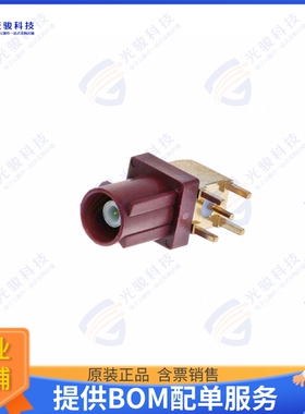 RF55-32L-T-00-50-A-SH 连接器FAKRA PLUG SMB TYPE: RIGHT ANGLE