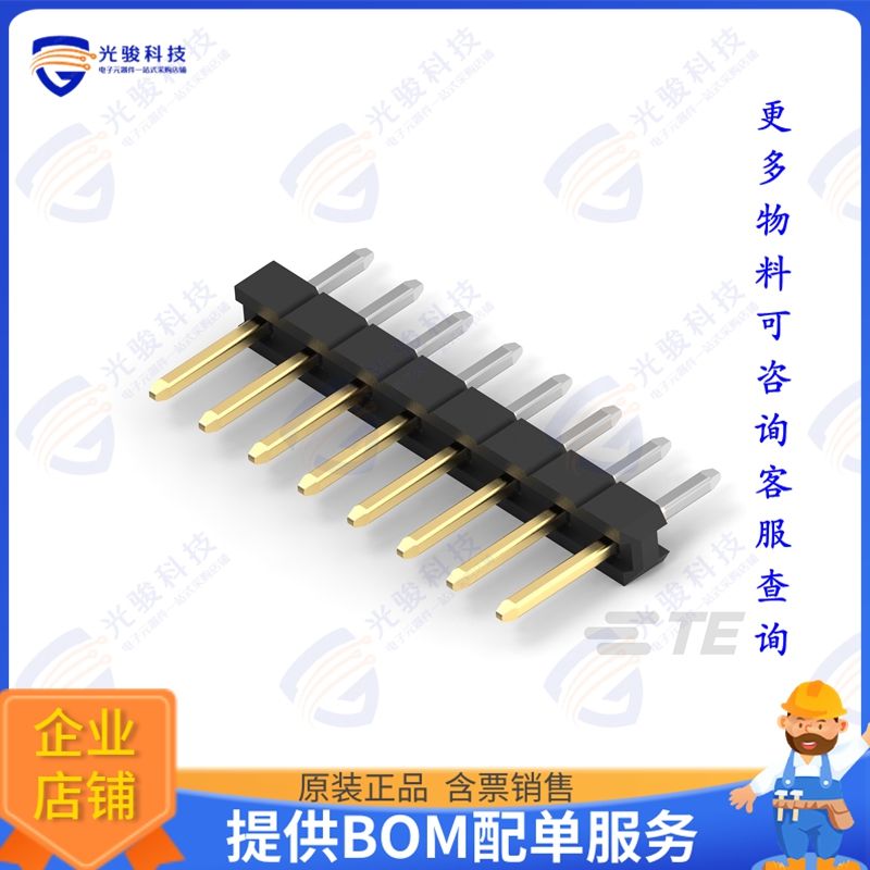 2MM-HB-S25-VT-02-H-TB 连接器25P, AMPMODU 2 MM, BREAKAWAY HEA