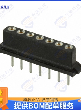 M80-8970701 连接器CONN RCPT 7POS 0.079 GOLD PCB