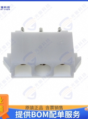 350832-4 连接器CONN HDR 3POS 0.25 GOLD PCB