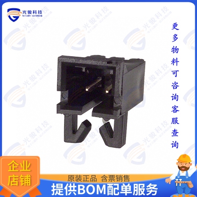 103904-1 连接器CONN HEADER R/A 2POS 2.54MM