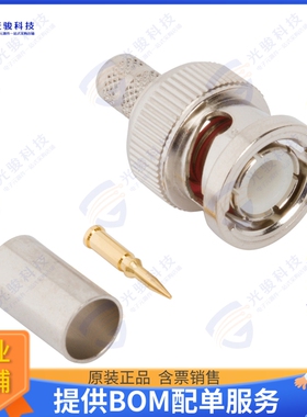112122 连接器CONN BNC PLUG STR 50 OHM CRIMP