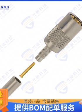 413985-4 连接器CONN SMB PLUG STR 50 OHM CRIMP