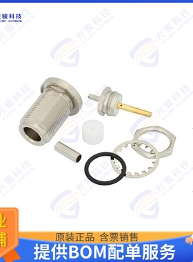 PE44877 连接器N Female Bulkhead Mount Connecto