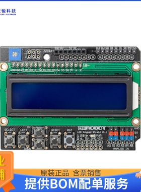 DFR0009【1602 LCD KEYPAD SHIELD FOR ARDUI】扩展板、子卡