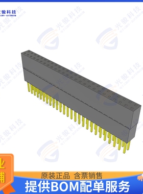 ESQ-126-59-G-D 连接器CONN SOCKET 52POS 0.1 GOLD PCB