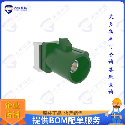 2FA1-NESP-PCBB6 连接器FAKRA GEN 2 PCB THROUGH HOLE STR