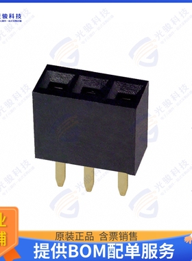 PPPC031LFBN-RC 连接器CONN HDR 3POS 0.1 GOLD PCB