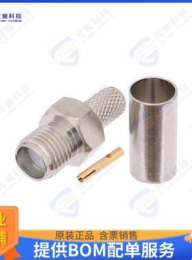 PE44190 连接器RT SMA Female Connector Crimp/So